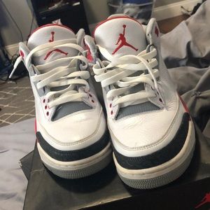 Jordan Retro 3 Fire Red